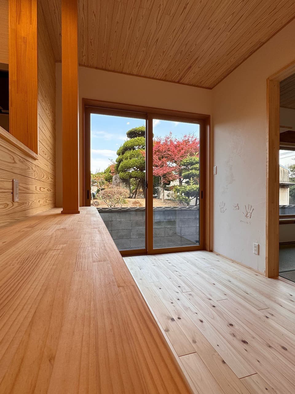 リノベーション後のカウンター